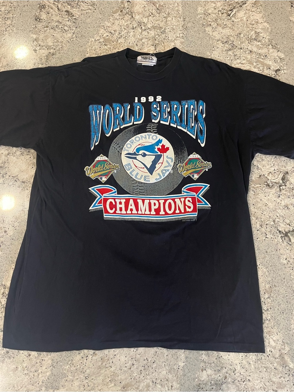 Vintage 1992 Toronto Blue Jays World Series Champions Tee